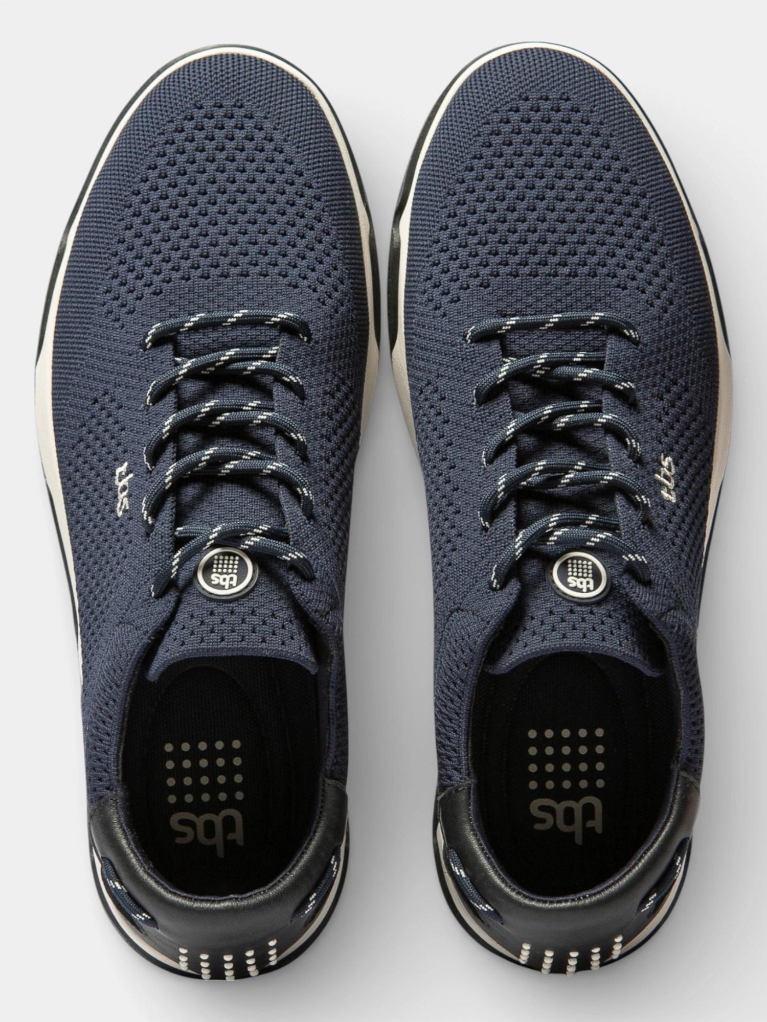 Chaussures - Sport - Homme - Tennis toile, lacets - GUEKNIT Bleu 3/5
