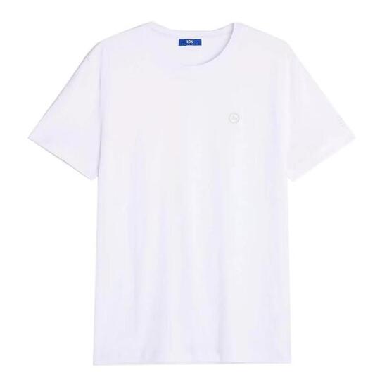 T-shirt - Homme - Manches courtes, col rond - PIERETEE - Ecru