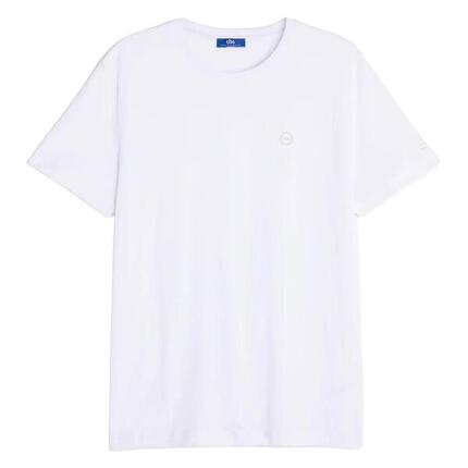 T-shirt Homme - Manches courtes col rond - PIERETEE - Blanc/Ecru