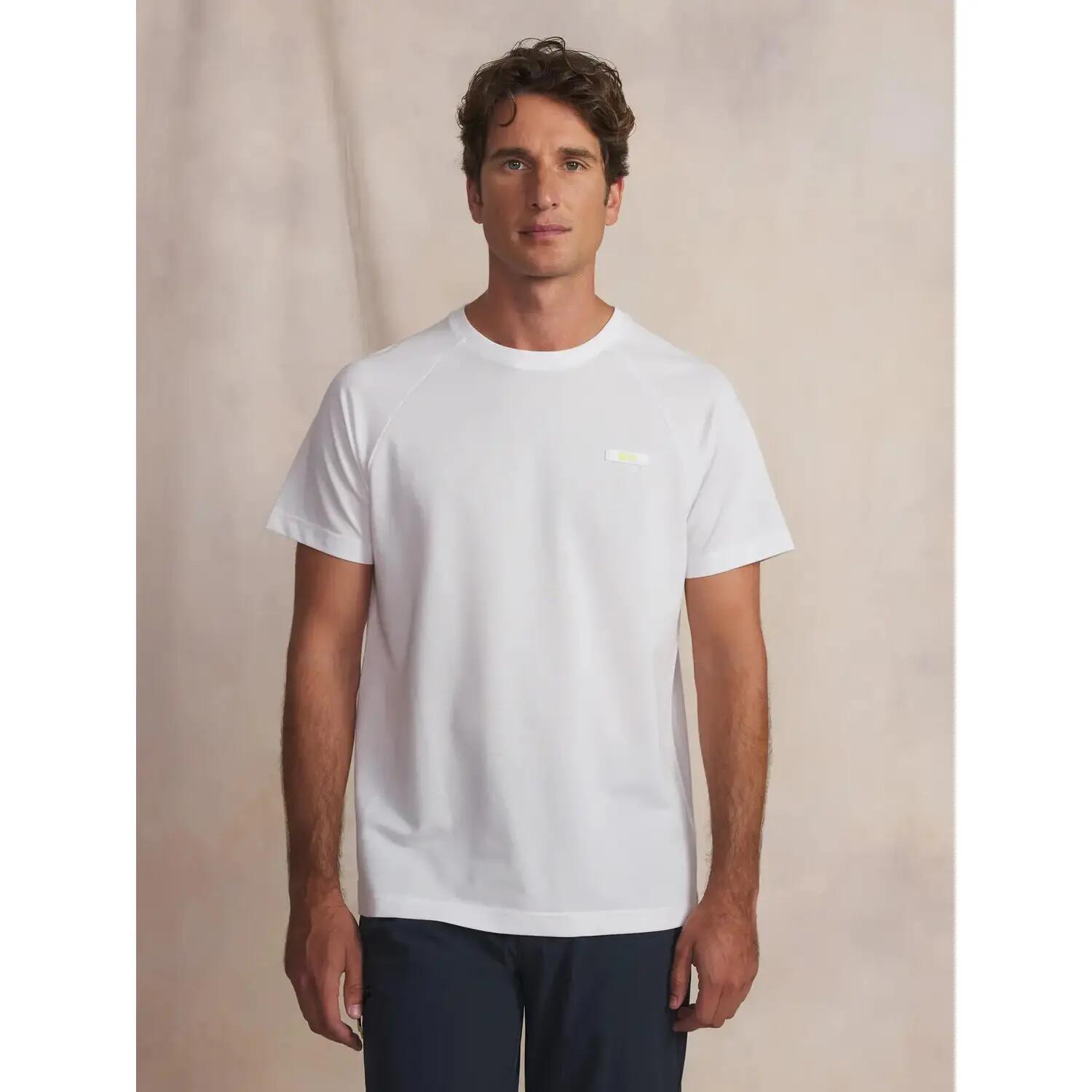 T-shirt - Homme - Col rond, manches courtes - MAELLTEE - Blanc 2/5