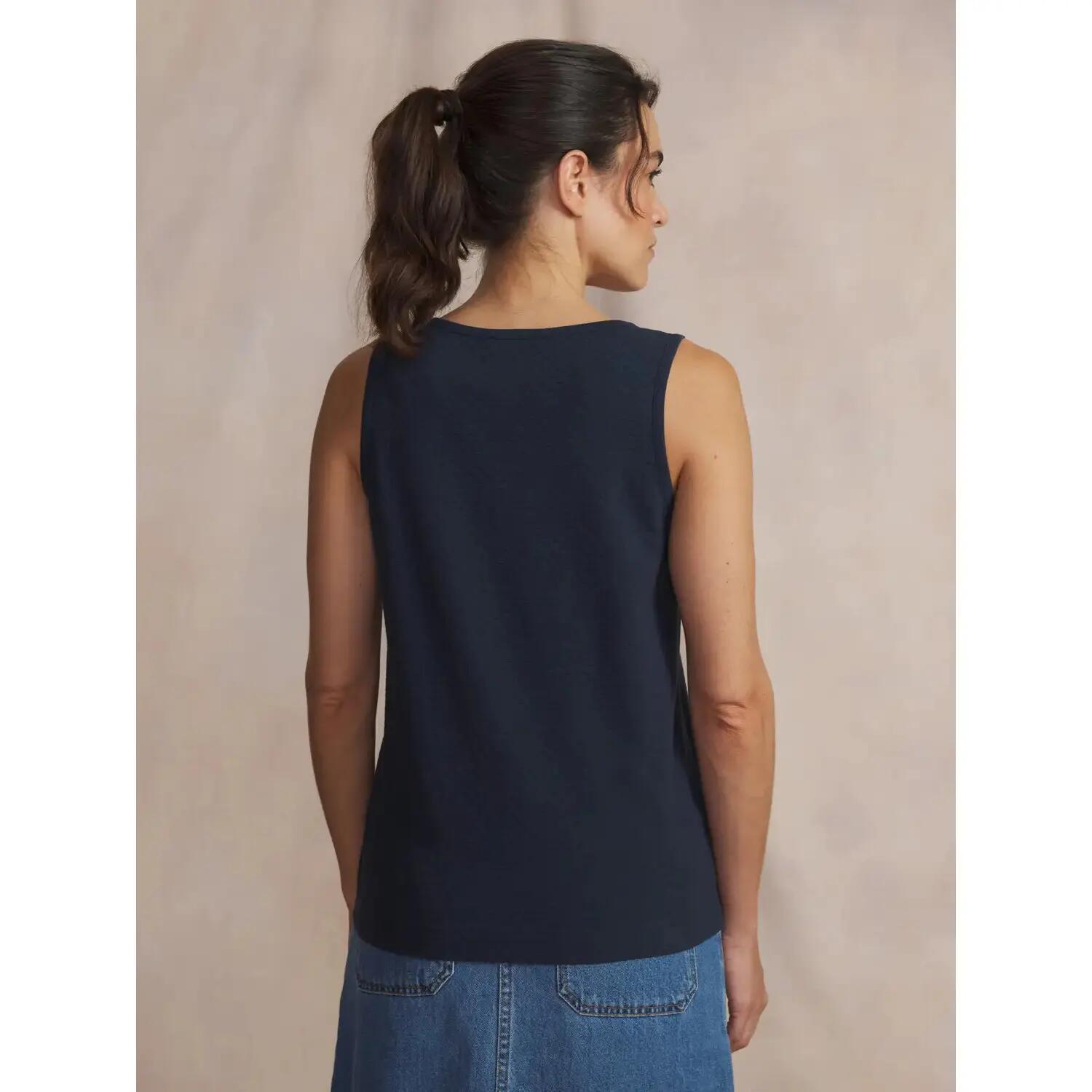 T-shirt - sport - femme - sans manches, col rond - ROMMYDEB - bleu marine 5/5