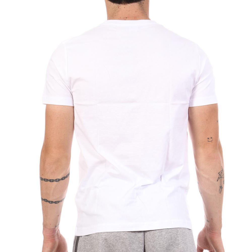T-shirt Homme - Col rond, coupe ajustée - PIERETEE - Blanc/Écru 2/2