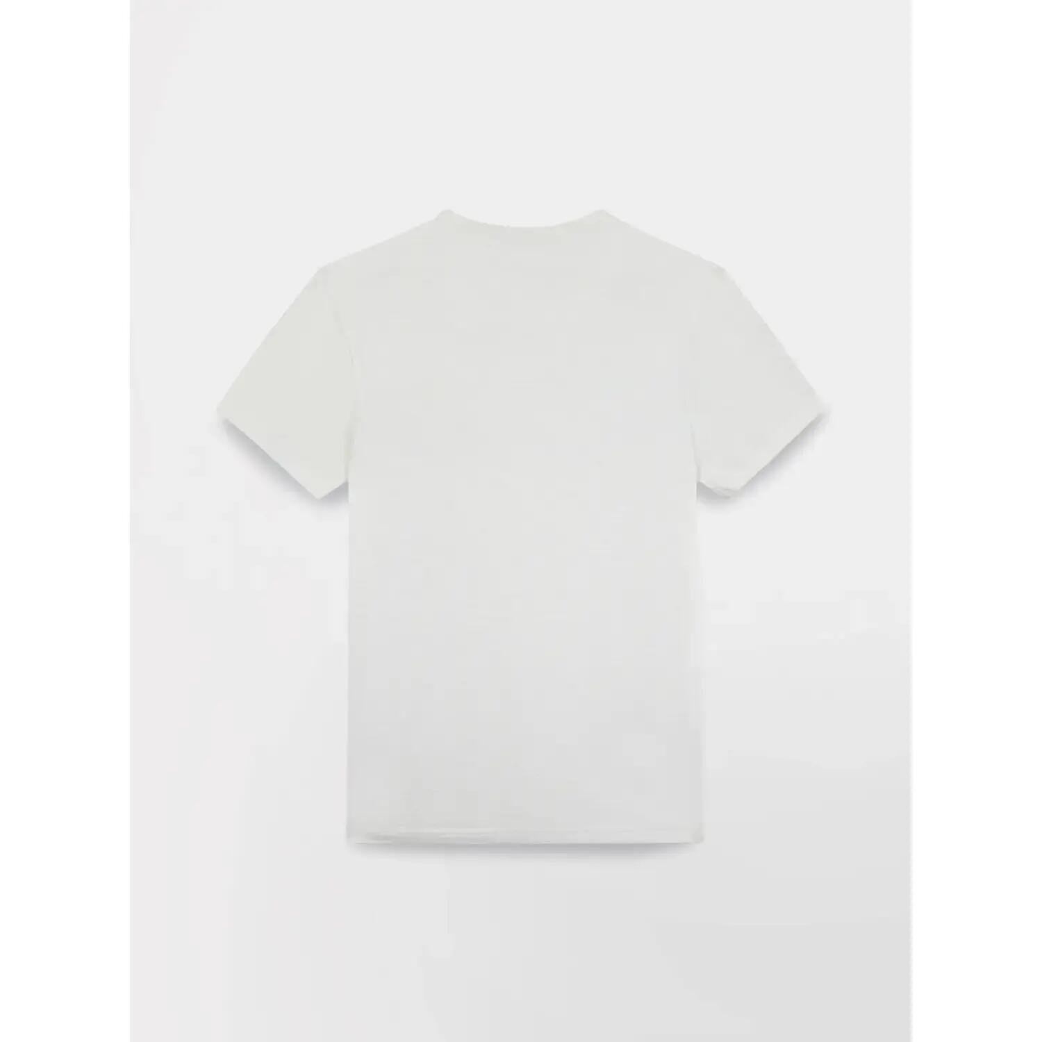 T-shirt - Homme - Col rond, manches courtes - RORRYTEE - Blanc/Ecru 3/5