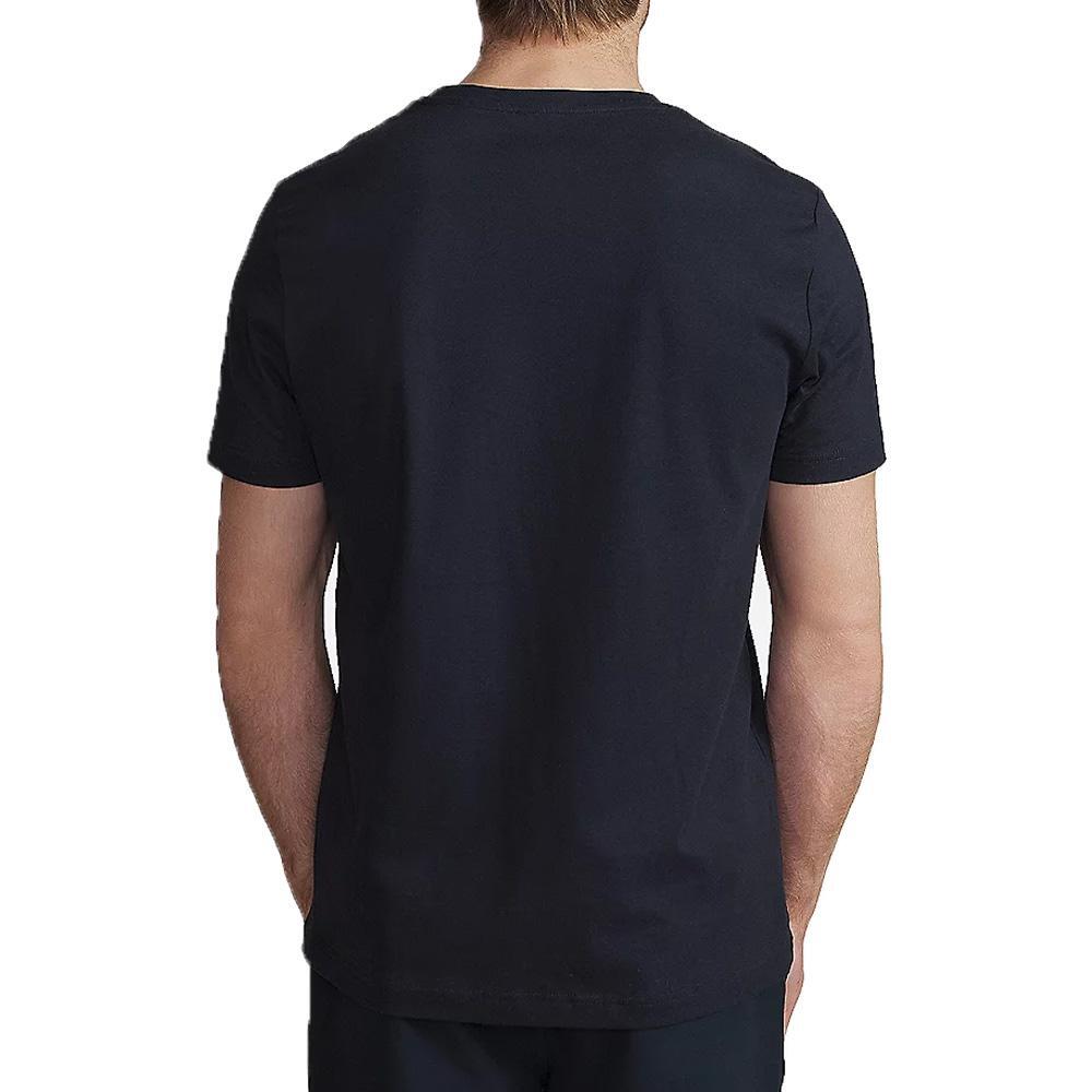 T-shirt - homme - manches courtes - niniotee - bleu marine 2/5