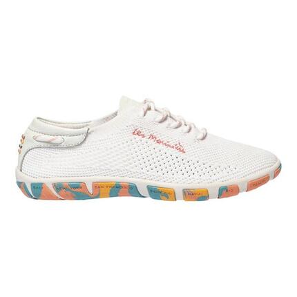 Tennis toile femme - JAZARIA Leopard Noir