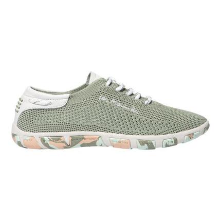 Tennis toile femme - JAZARIA Leopard Noir