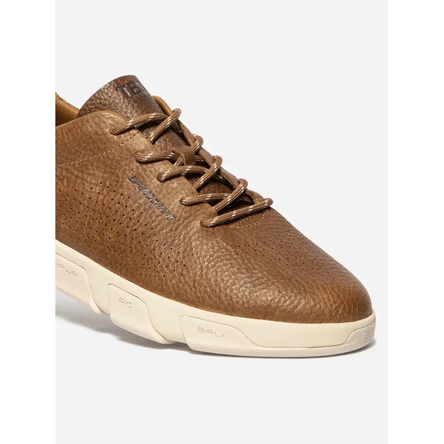 Chaussures de running - Running - Homme - Lacets, amorti 40 mm - JAZAIRY - Tabac 4/5