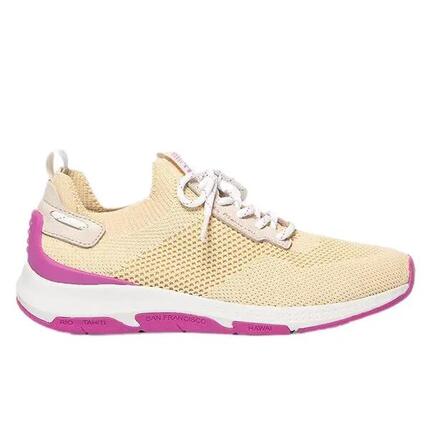 Chaussures de running Femme - JELLINA Jaune/orange
