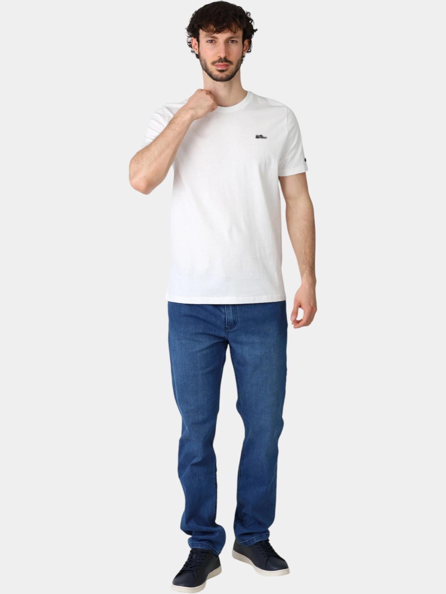 T-shirt - Homme - Coupe ajustée ICONETEE - Blanc/Écru 4/5