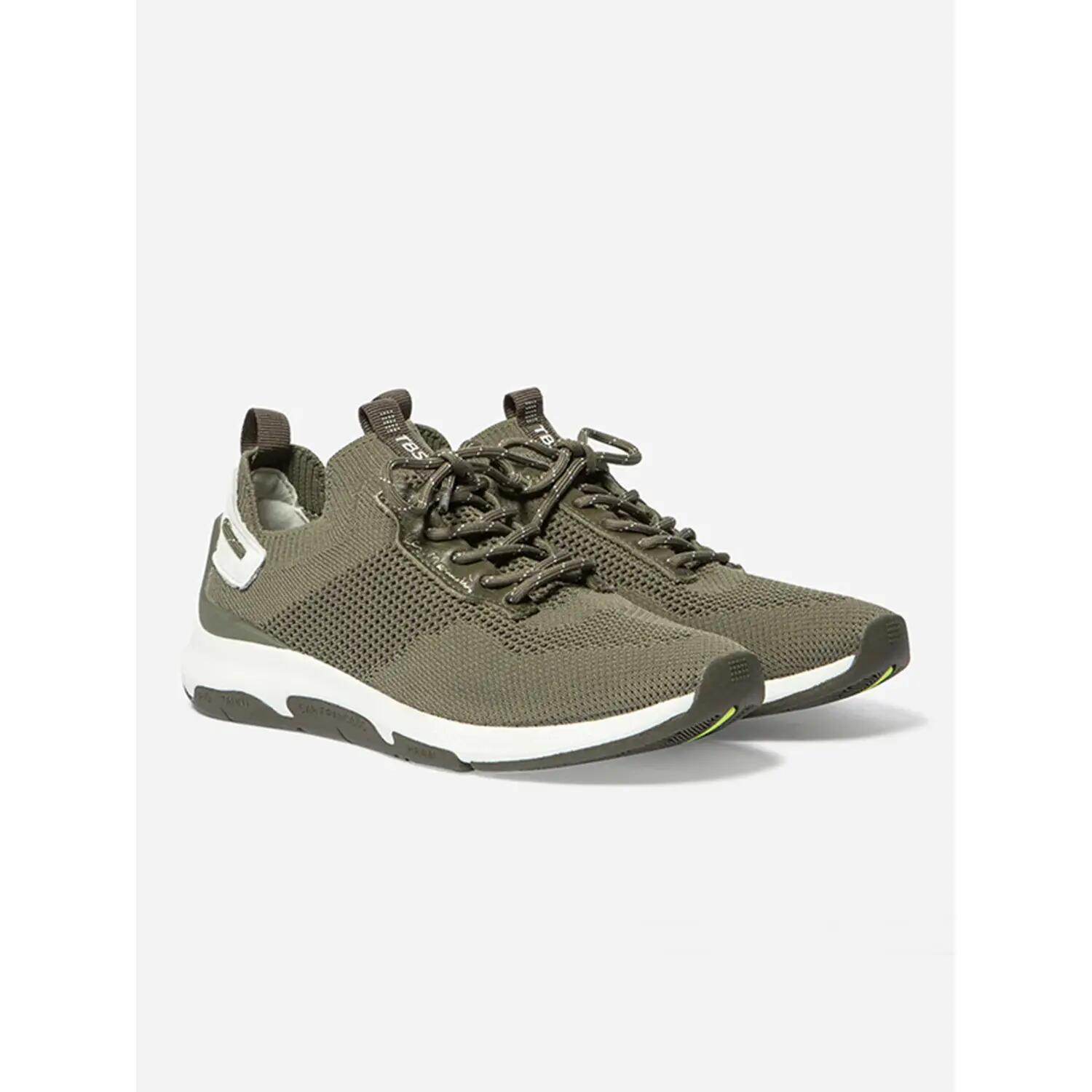 Chaussures - Running - Femme - Lacets, Semelle 30 mm - JELLINA - Vert 2/5