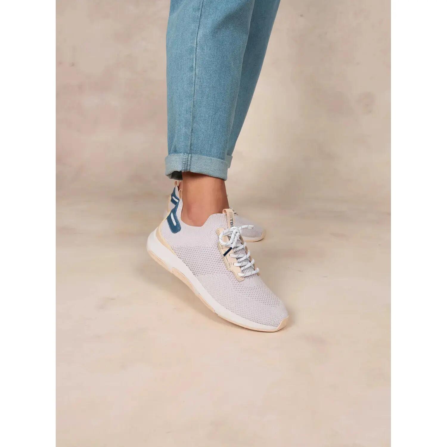 Chaussures - Running - Femme - Lacets, talon 30 mm - JELLINA - Bleu/Baltic 3/5