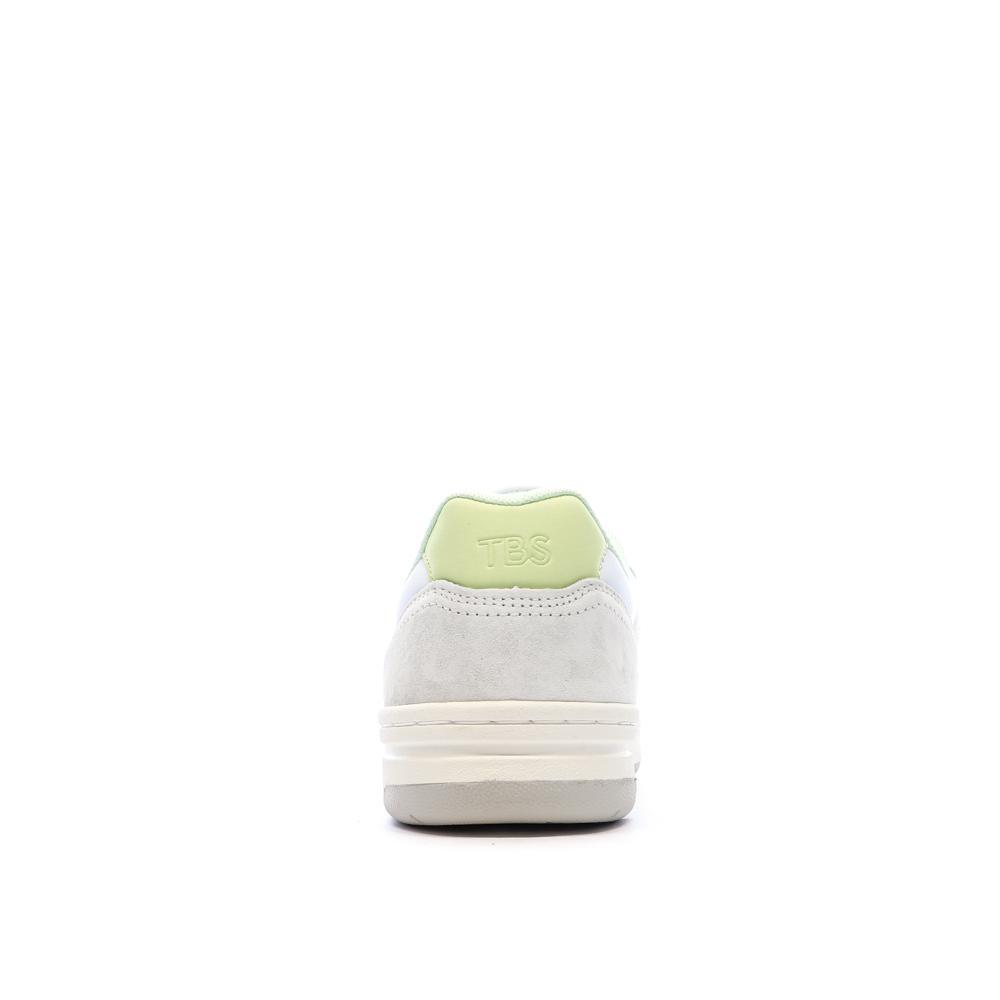 Chaussures - Lifestyle - Femme - Confort, lacets - ALMERIA - Blanc/Pistache 3/7