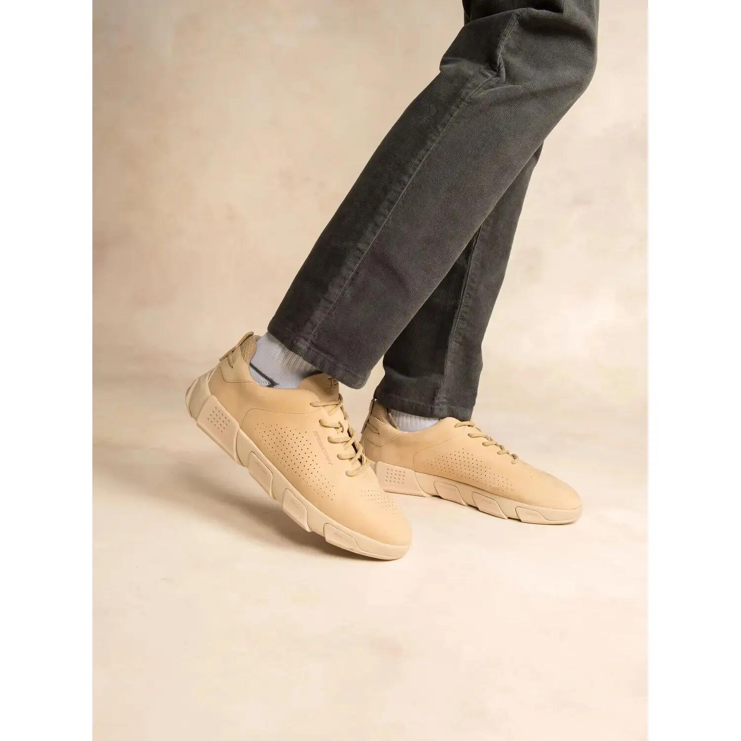 Chaussures - running - homme - lacets talon 40mm - jazairy - beige 4/5