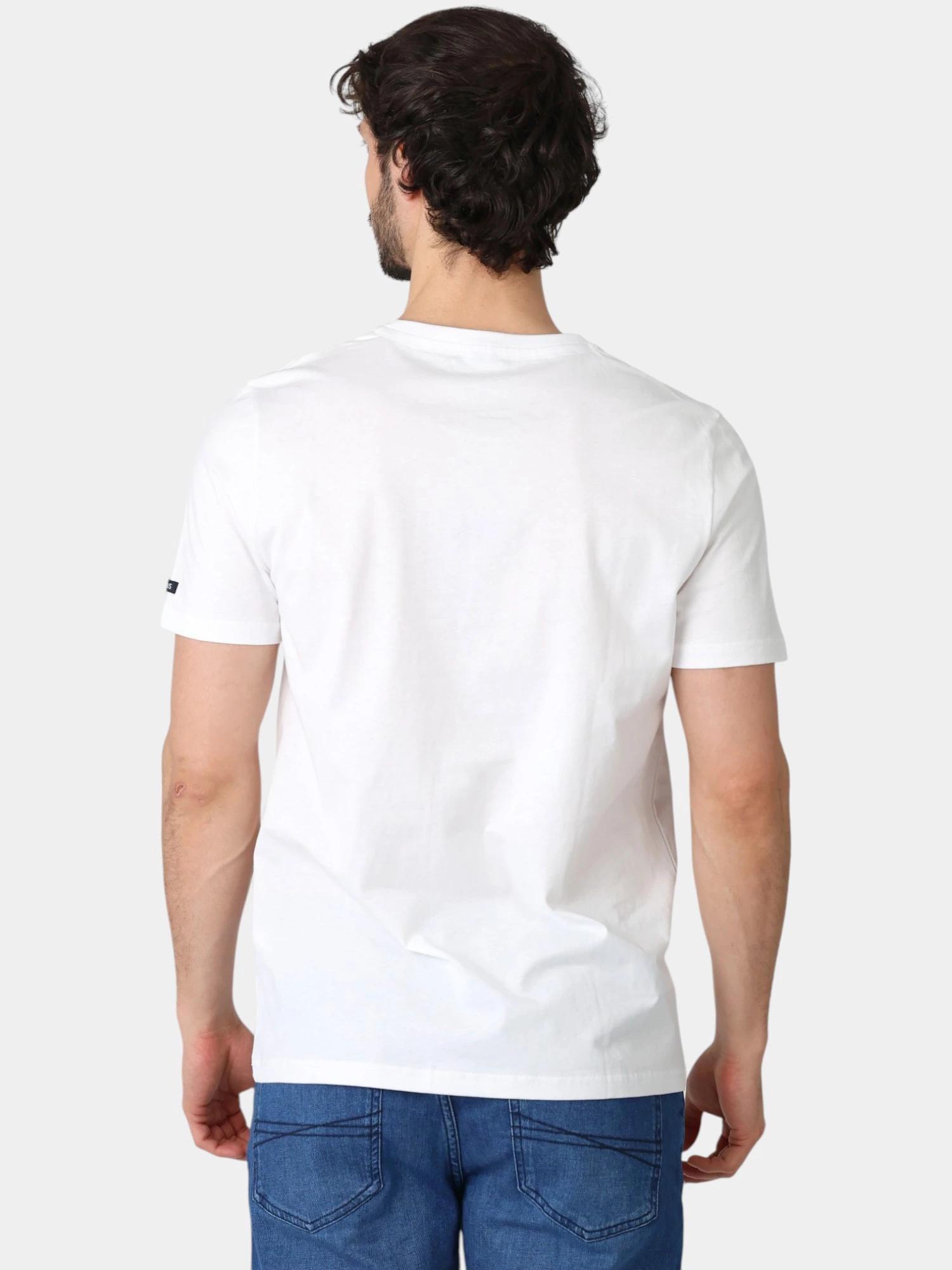T-shirt - Homme - Coupe ajustée ICONETEE - Blanc/Écru 3/5