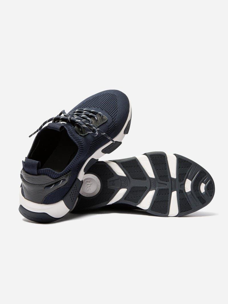 Chaussures - Running - Homme - Lacets, talon 40 mm - JAZSAIL - Bleu 4/5