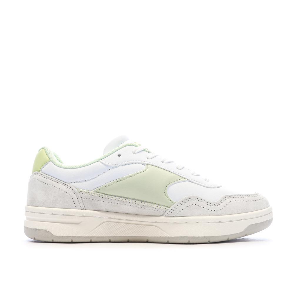 Chaussures - Lifestyle - Femme - Confort, lacets - ALMERIA - Blanc/Pistache 2/7