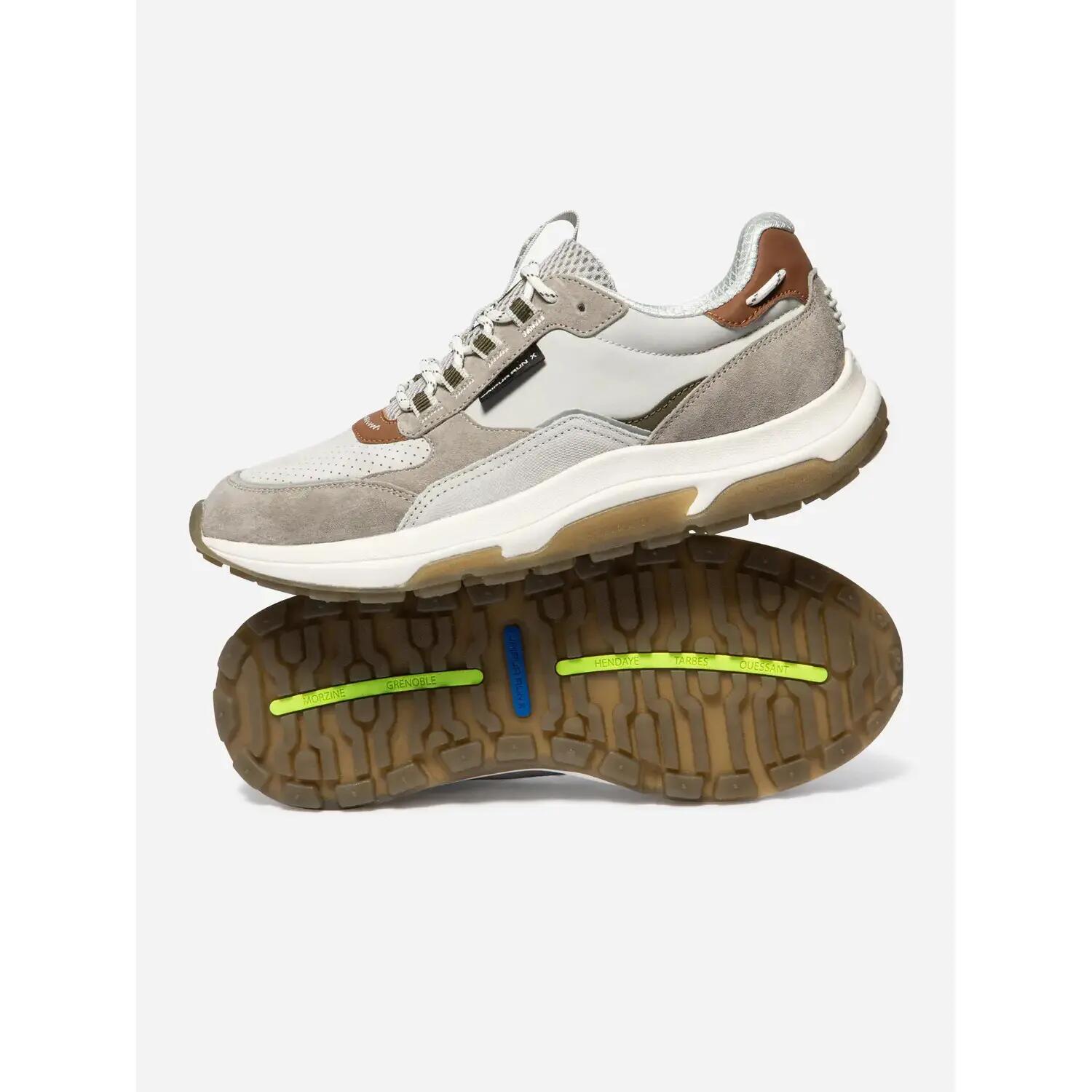 Chaussures - Running - Homme - Confort et amorti - Jonasse - Gris/Olive 3/5