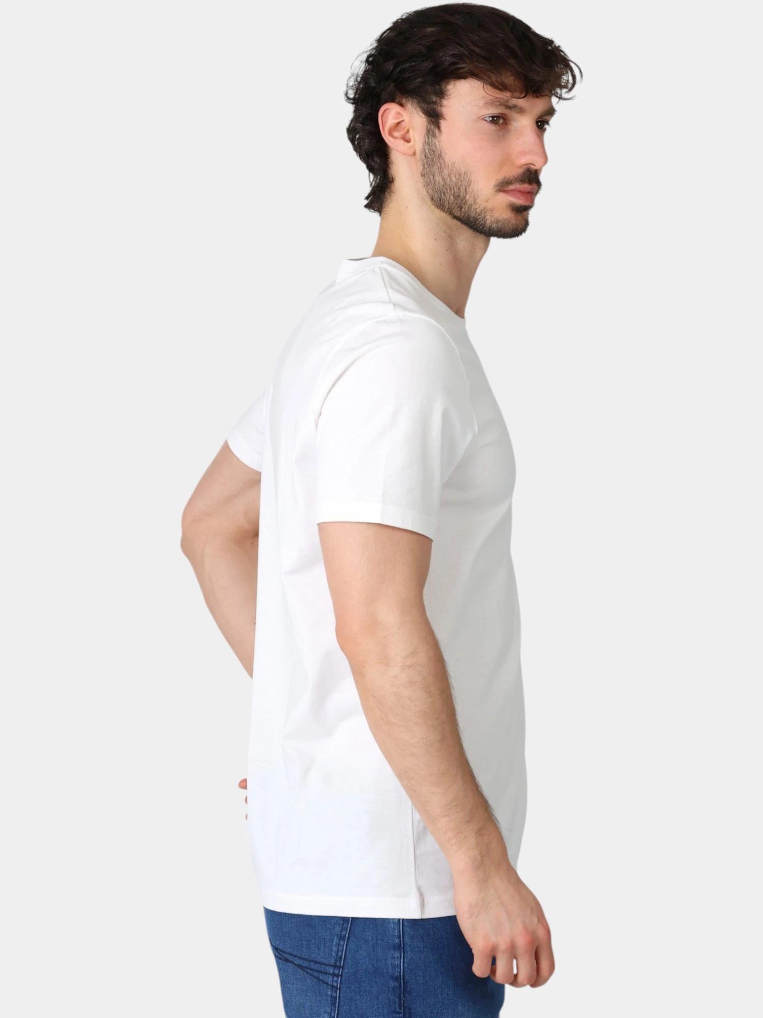 T-shirt - Homme - Coupe ajustée ICONETEE - Blanc/Écru 2/5