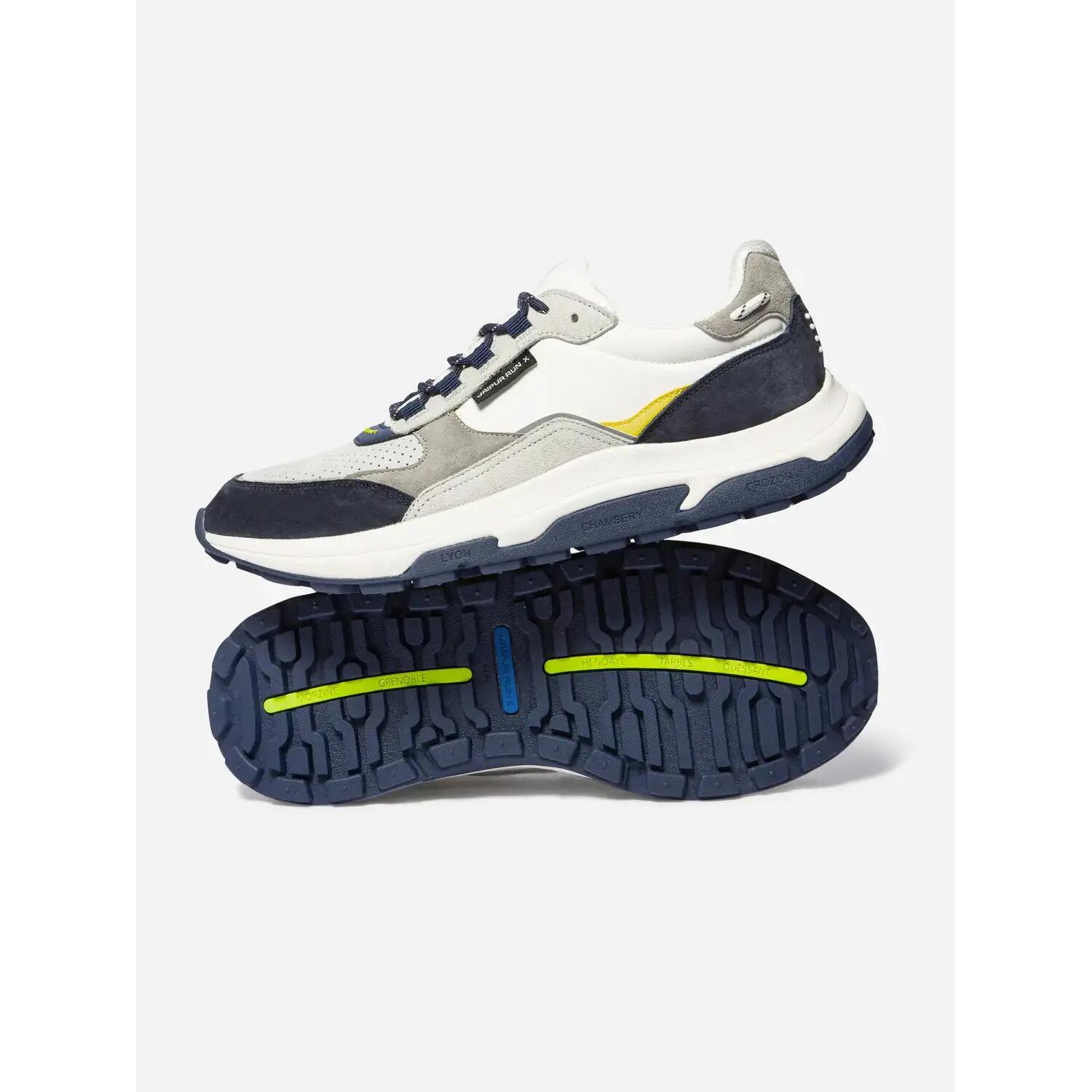 Chaussures de running - Running - Homme - JONASSE - Blanc/Navy Jaune 2/5