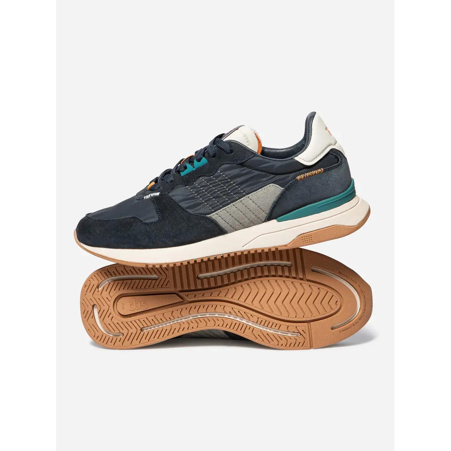 Chaussures - Running - Homme - Lacets, talon 40 mm - DYTTIKO Bleu/Gris 3/5