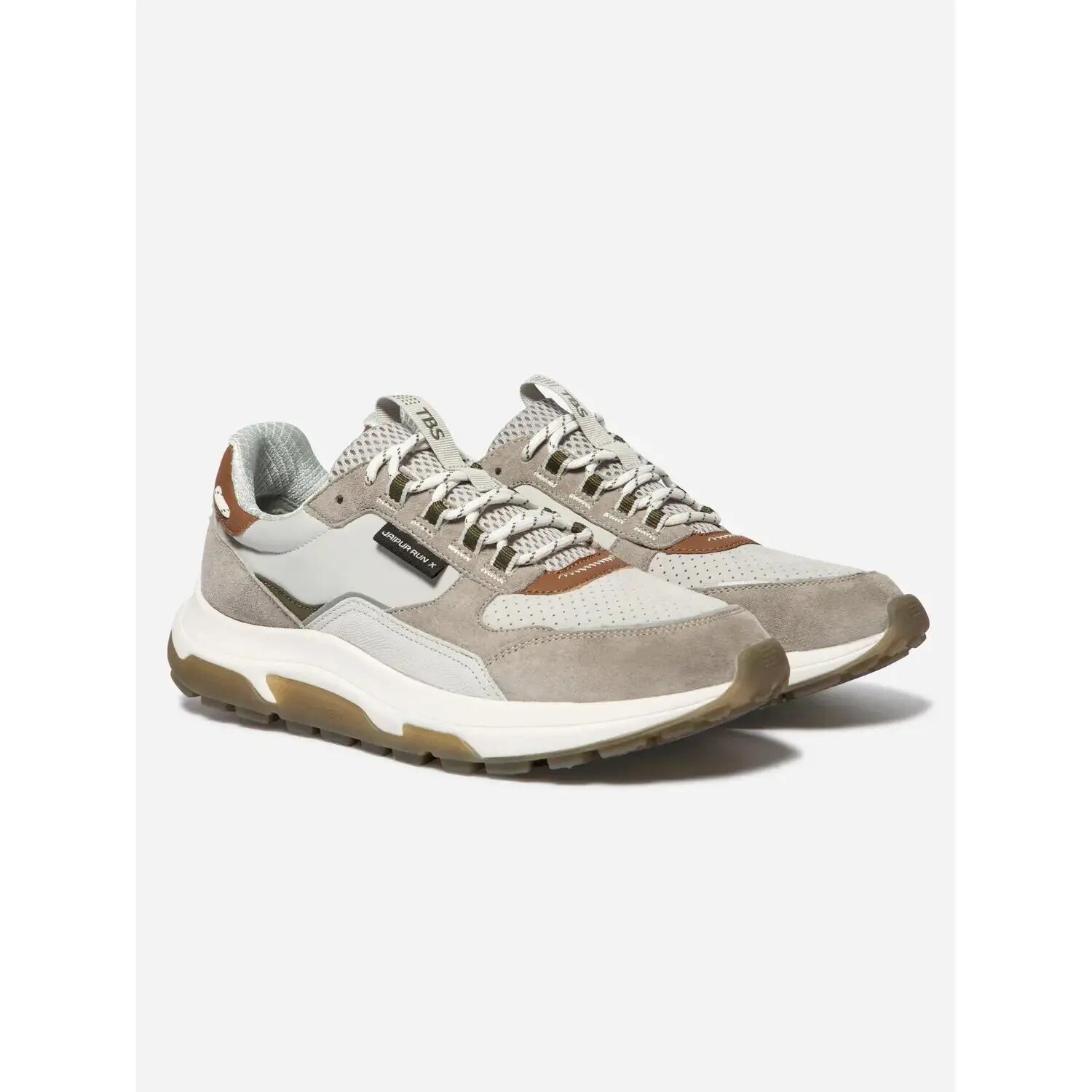 Chaussures - Running - Homme - Confort et amorti - Jonasse - Gris/Olive 2/5