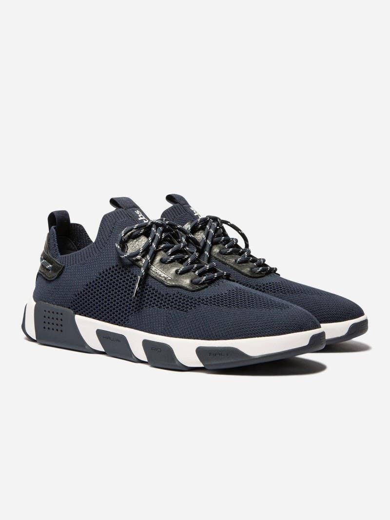 Chaussures - Running - Homme - Lacets, talon 40 mm - JAZSAIL - Bleu 2/5