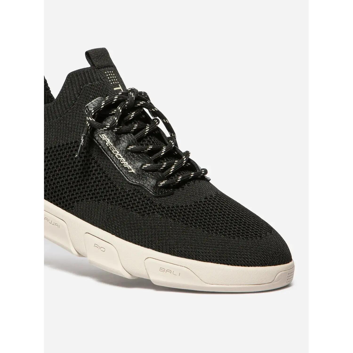 Chaussures - Running - Homme - Lacets, talon 40 mm - JAZSAIL - Noir 4/5