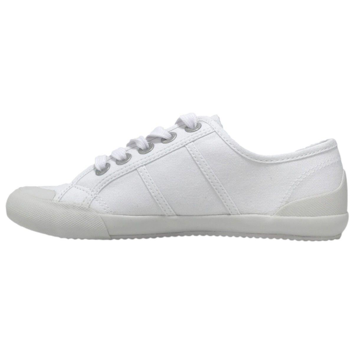 Chaussures - Lifestyle - Femme - Tennis toile, lacets - OPIACE - Blanc/ecru 2/5