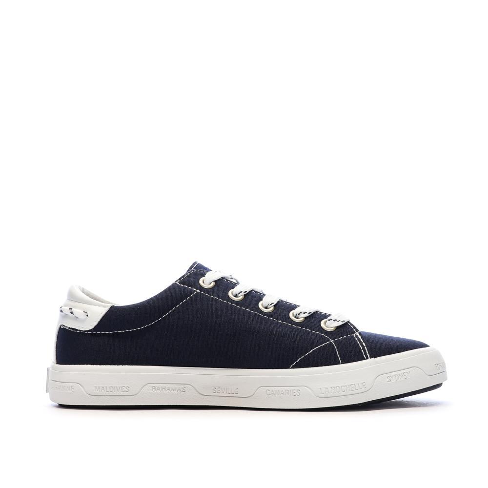 Tennis toile - Sport - Femme - LANZARA - Bleu Marine 2/7