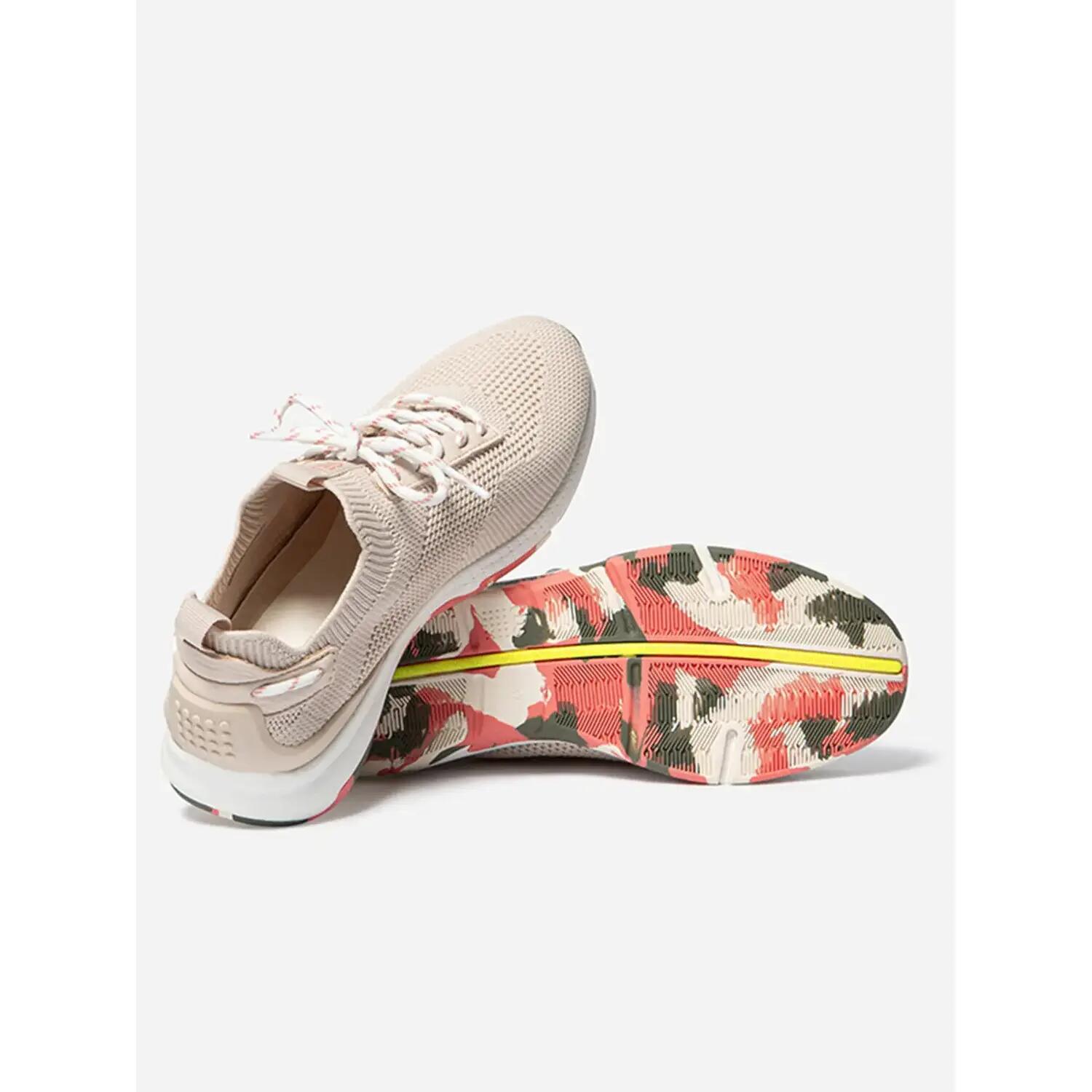 Chaussures de running - Running - Femme - JELLINA Beige et Fraise 4/5