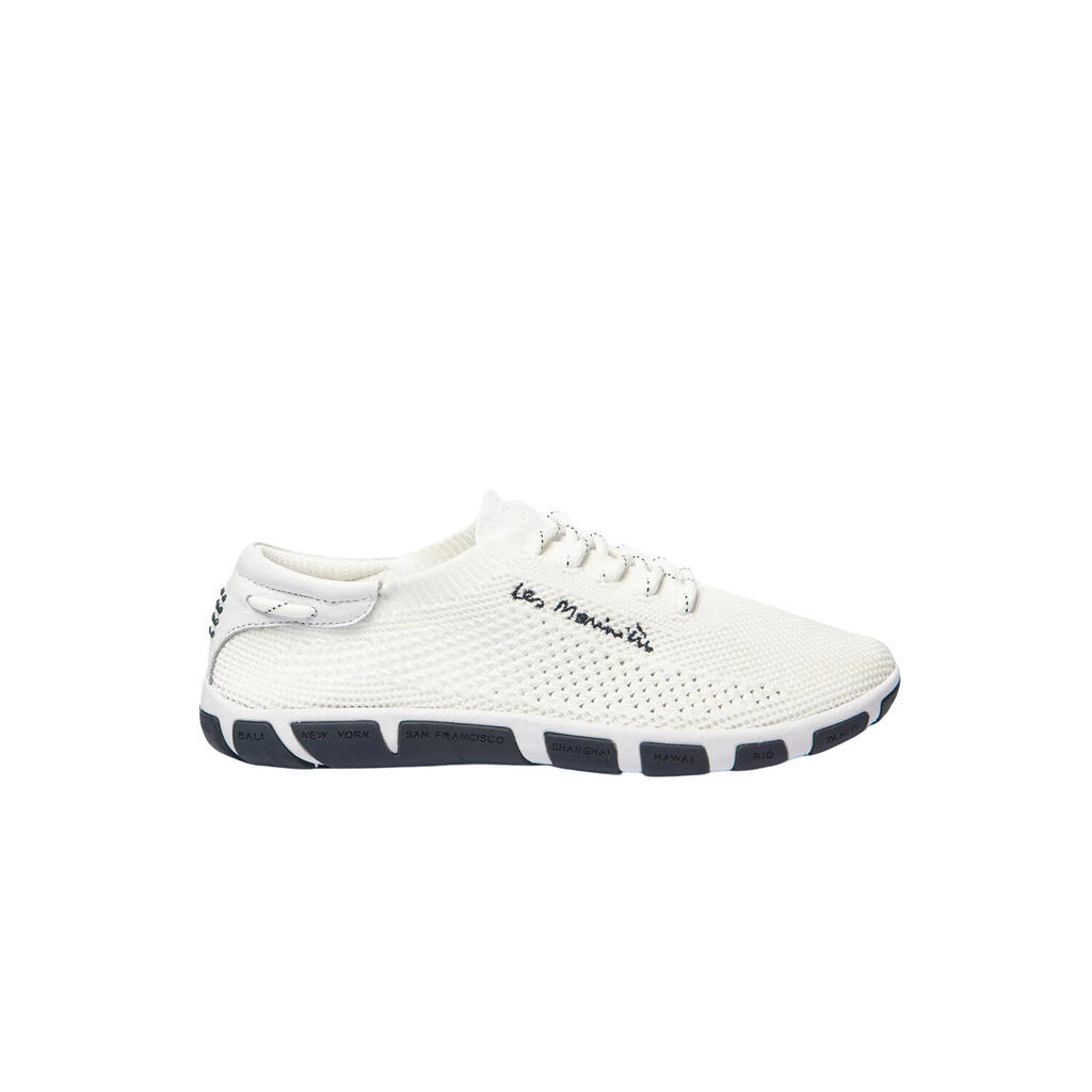 WHITE / BLUE