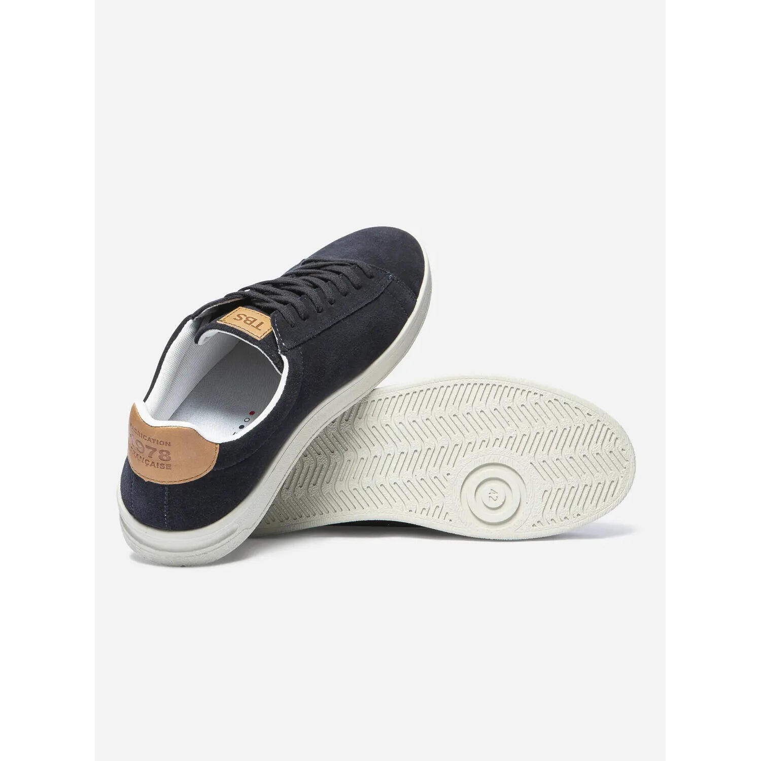 Chaussures - Lifestyle - Hommes - Cuir, Lacets, Talon 30 mm - FLAUBER - Bleu 4/4