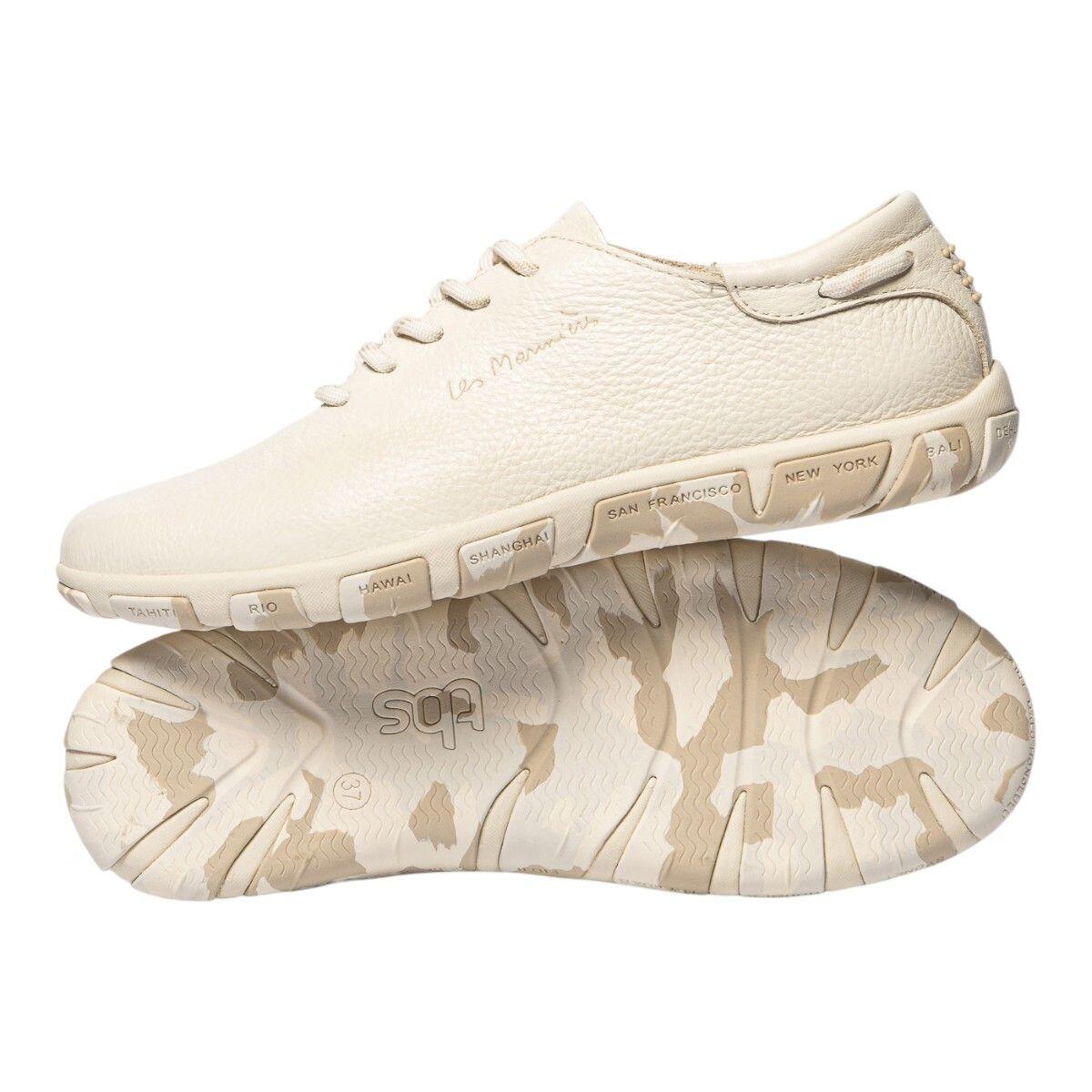 Baskets Femme Baskets Tbs JAZARU Beige TBS 3/5
