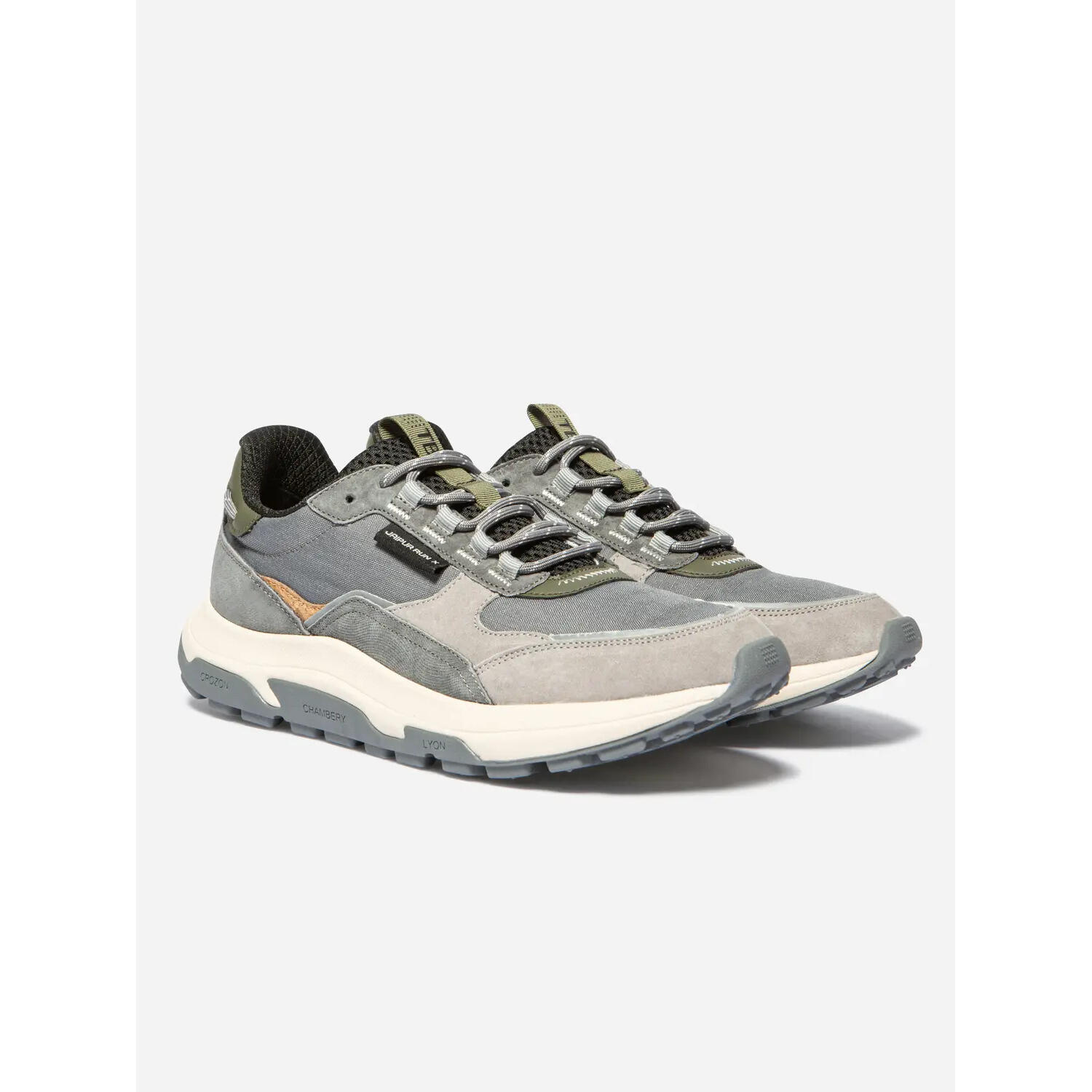 Chaussures - Running - Homme - Confort et maintien - JONASSE - Gris/Kaki 2/5