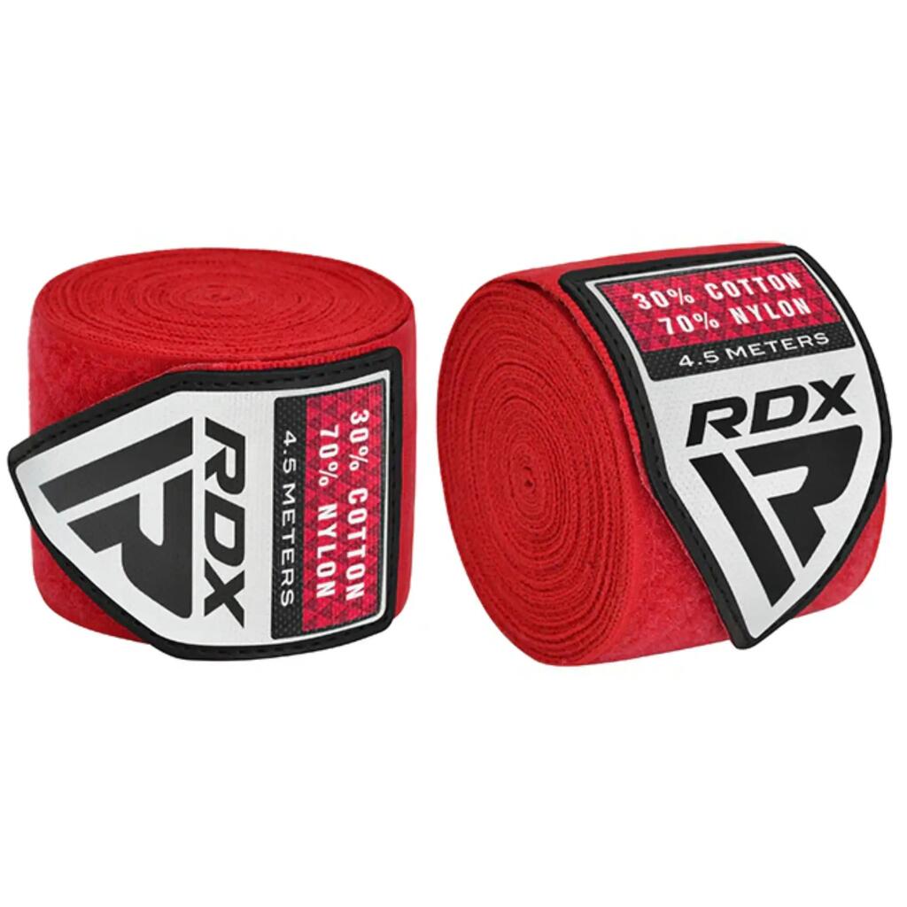 RDX WX Professional Boxing Hand Wraps 4.5 m – Red