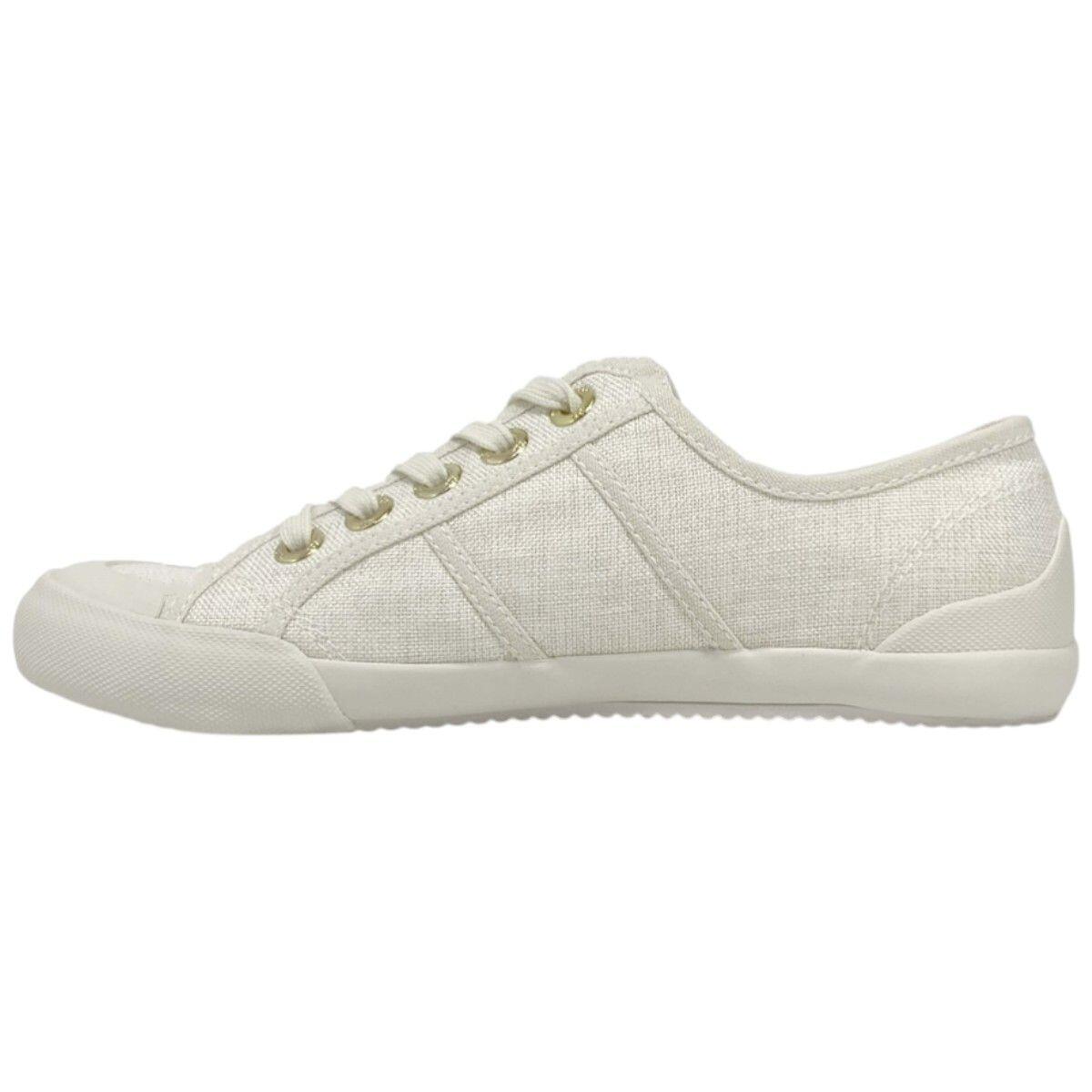 Chaussures - Sport - Femme - Tennis toile, lacets - OPIACE - Beige 2/5