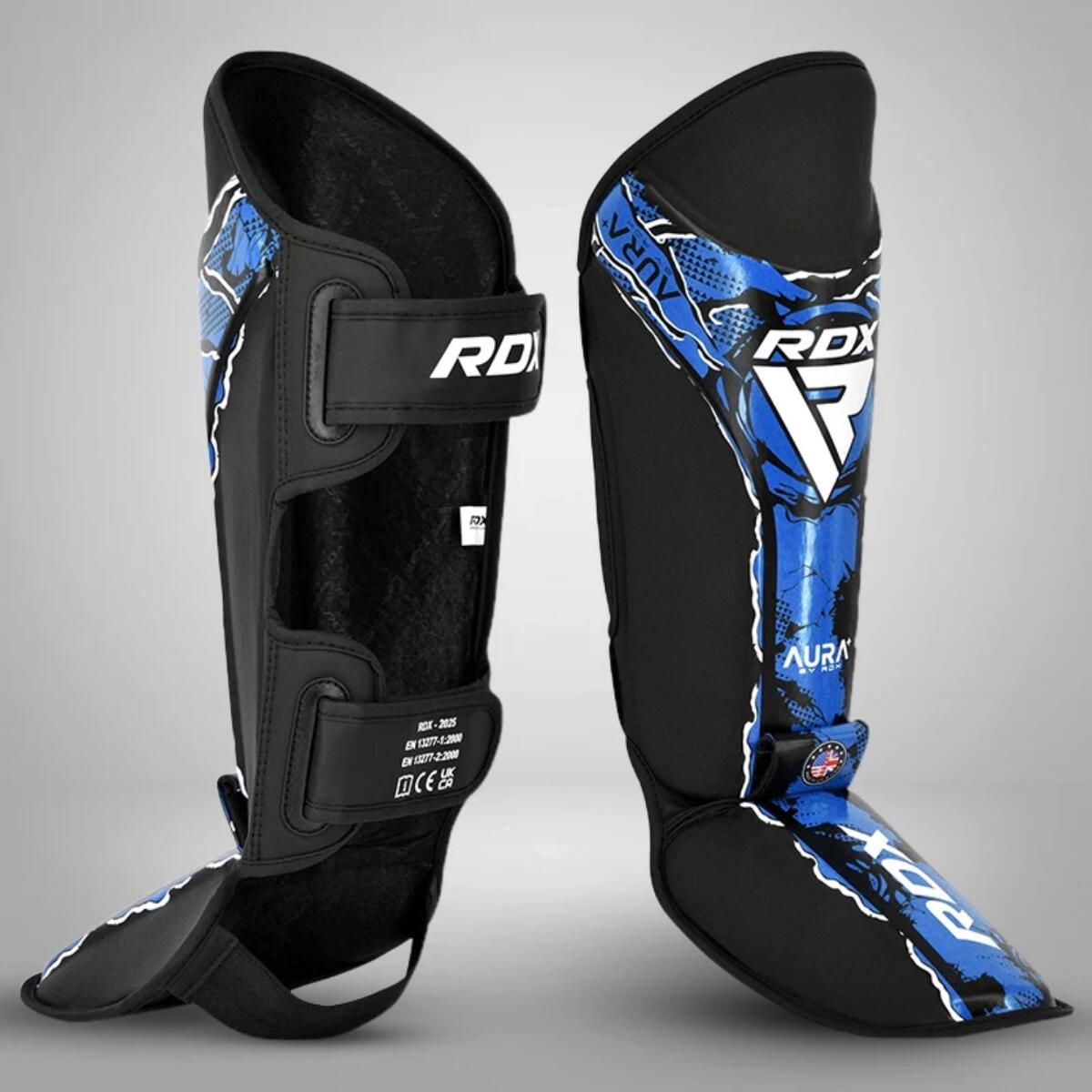 Paratibia RDX Aura F17 Nero/Blu - Taglia M 5/7