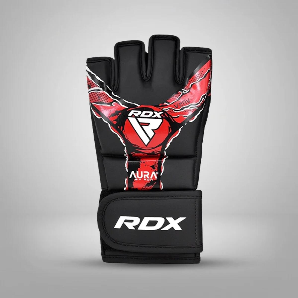 MMA Handschuhe RDX Aura F17 Schwarz/Rot - Grösse S 5/7