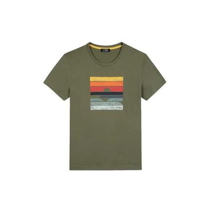 T-shirt Homme, col rond - KERANTEE - Blanc/écru