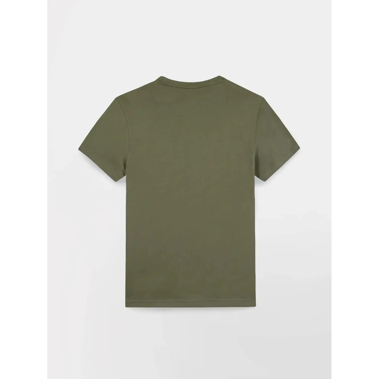 T-shirt - Homme - Col rond, manches courtes - KERANTEE - Vert 4/5