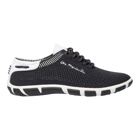 Tennis toile - Sport - Femme - Lacets, talon 25 mm - JAZARIA Bleu