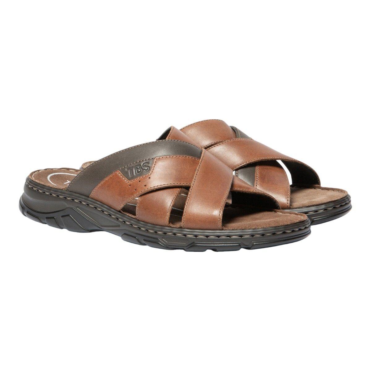 Mules - Lifestyle - Homme - Cuir - JACQUIE - Marron 2/4