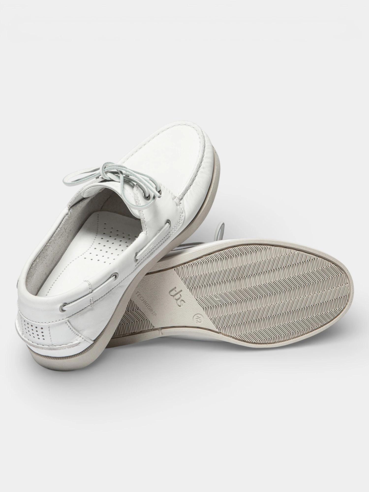 Chaussures - bateau - homme - phenis - blanc/calcaire 4/5