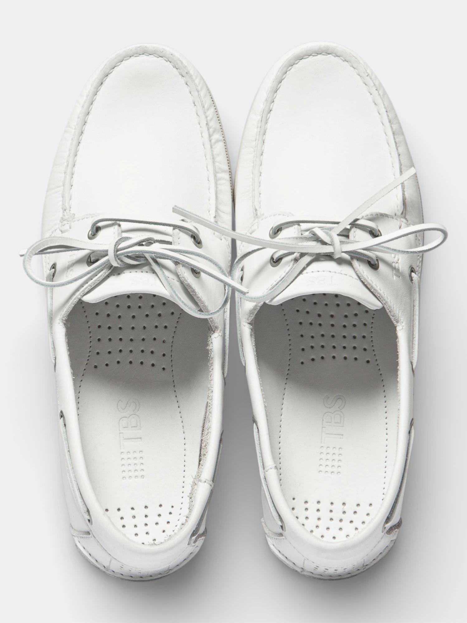 Chaussures - bateau - homme - phenis - blanc/calcaire 3/5