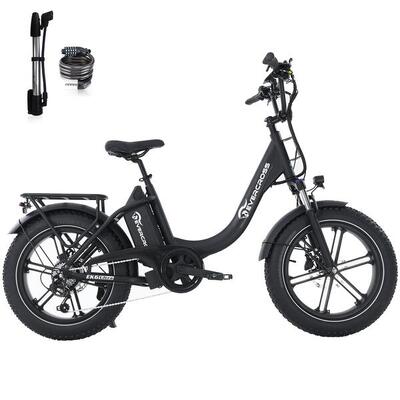 Bicicletta Elettrica EK6 Ultra-Sensore Coppia-Pneumatici 20x4.0-Batteria 864Wh