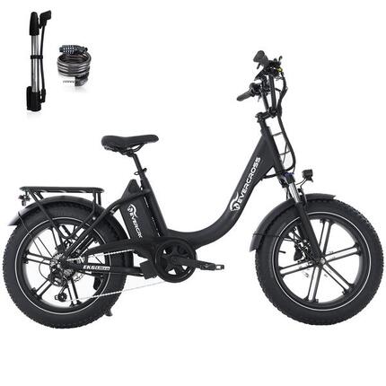 Vélo Électrique EK6 Ultra-Capteur de Couple-Pneus 20x4.0-Batterie Amovible 864Wh