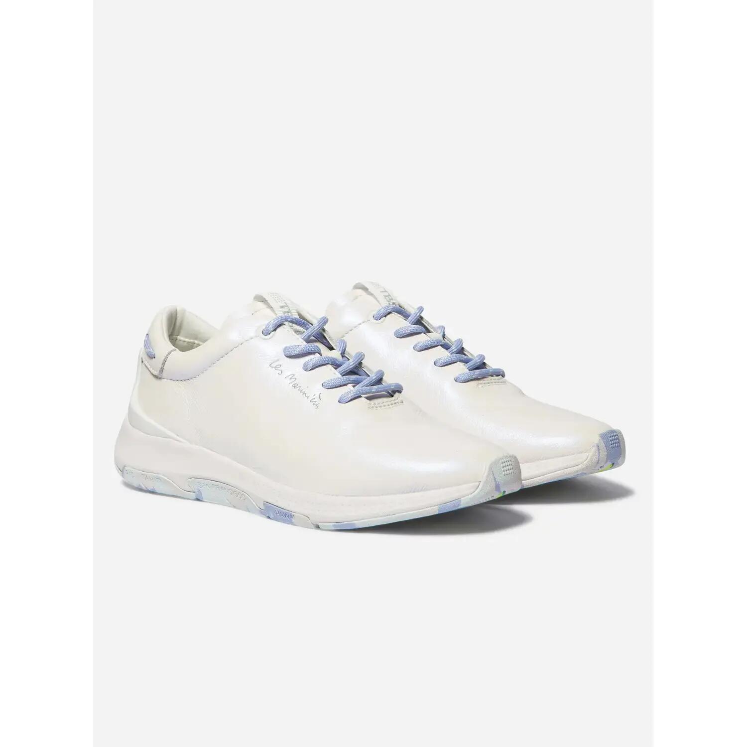 Chaussures - running - femme - cuir, lacets - jazzrun - gris 2/5