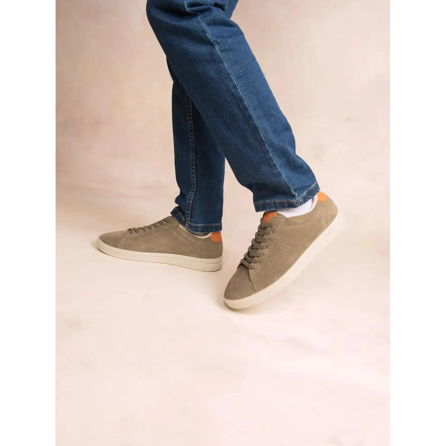 Chaussures - Lifestyle - Hommes - Cuir, Lacets, Talon 30 mm - FLAUBER - Vert 3/4