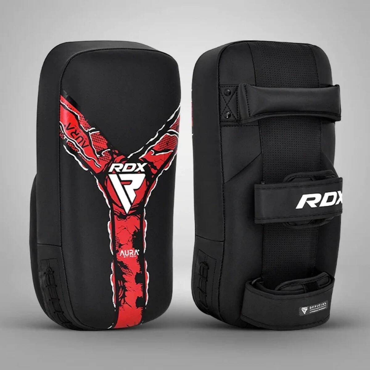 PROTECTOR DE BRAZO AURA F17 NEGRO ROJO 5/7