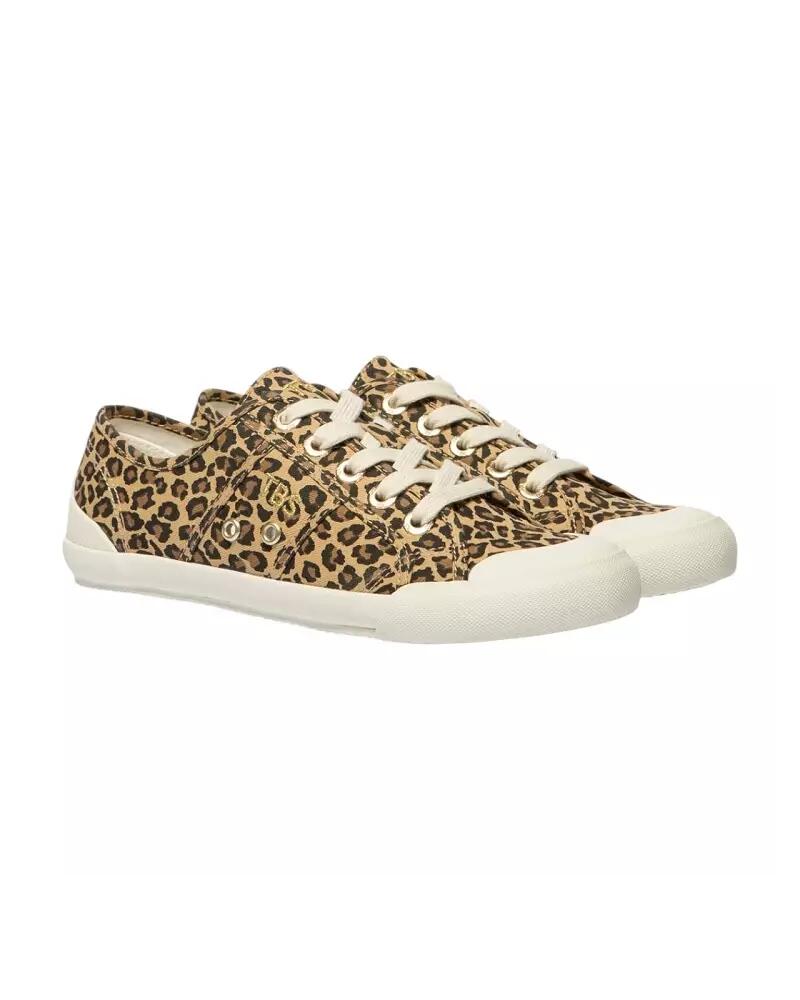 Chaussures - Tennis toile - Femme - OPIACE - Marron léopard 2/4
